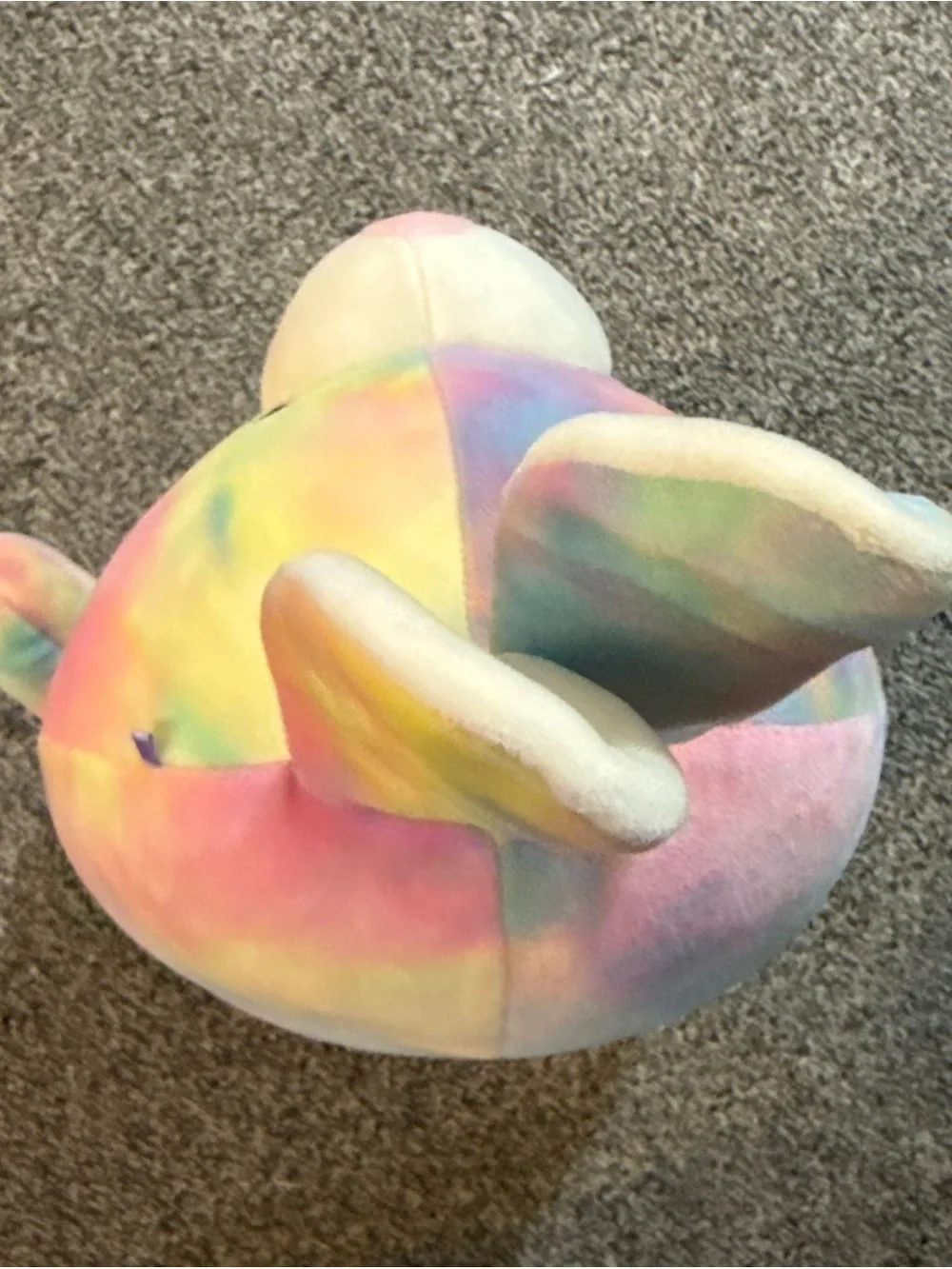 Squishmallow Hug Mees Talia Bunny Rabbit Plush 14-16 Inch Tie Dye